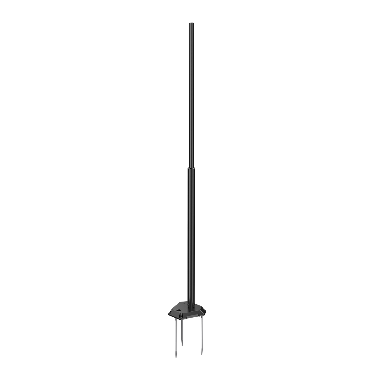 Antenna pole and fixing base for EGO AURA-R2 lawn mower
