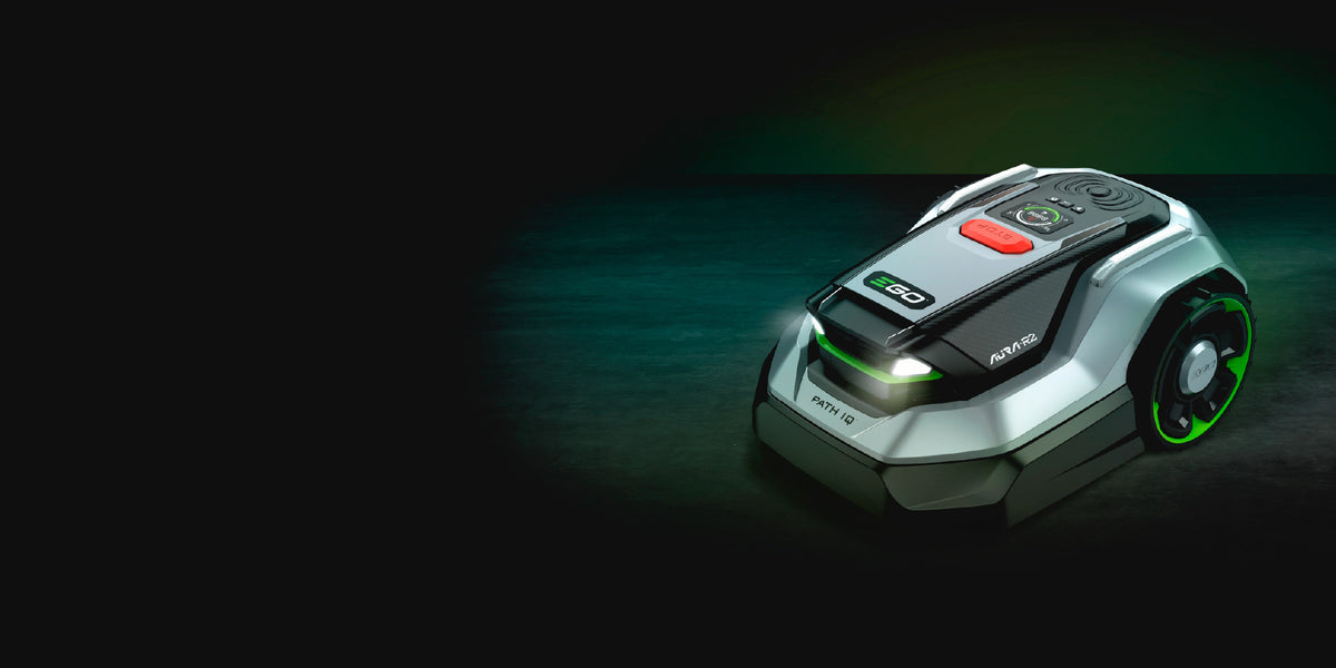 EGO AURA-R2 on a dark background